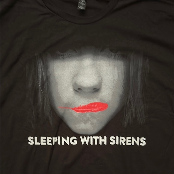 Sleeping with Sirens Black Graphic Tee, Size XL, NWOT - Picture 2 of 6